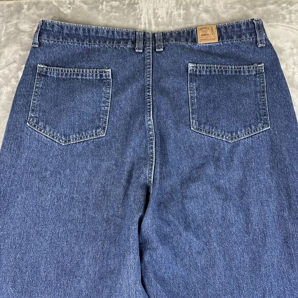 Riders Denim Jeans Womens 18M Dark Wash 100% Cotton Straight Leg Boyfriend(0791) - Picture 6 of 9